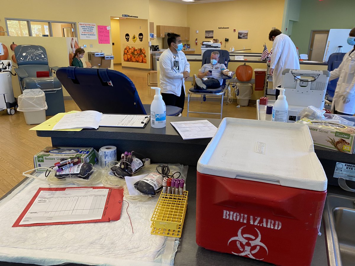 VictoriaSanchez's tweet photo. “With our hospitals so full, usage is just outpacing collections.”

Inova Blood Services is seeing the most significant a blood shortage in more than four decades. I stopped by the Sterling @InovaBlood clinic to find out what’s happening here and around the country.
@7NewsDC https://t.co/wmvhsA1hJt