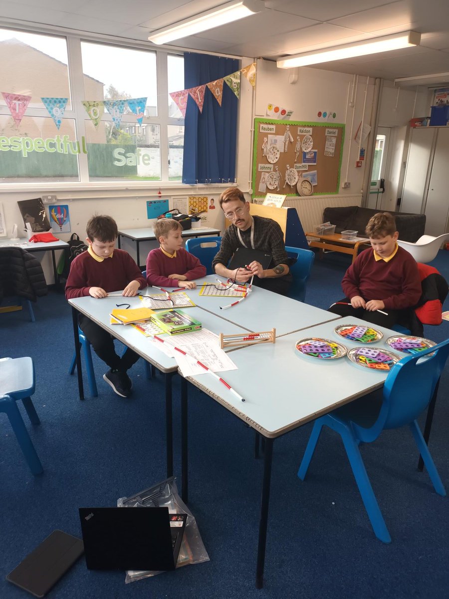 StAlbansSchool1's tweet photo. 🖐️ 🖐️ St. David's Class used different manipulatives in their numeracy lesson today🖐️ 🖐️ #sacpsmaths https://t.co/uDUSvbolXp
