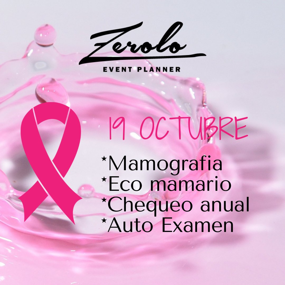 ZeroloPlanner's tweet photo. No olvides hacer tu chequeo anual, la mamografia y tu auto examen.
"Si se atiende a tiempo es curable"
#NoMasCancer #CancerDeMamas #19Oct #ZeroloPlanner https://t.co/4h9UcazxRs