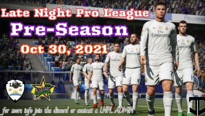 late_league's tweet photo. Join us for the traditional LNPL Pre-Season Tournament over the Halloween weekend!

The perfect place to see if you're ready for the upcoming season, 2 weeks before it starts, in case you find out you need to make a few changes or add some new players

D1 &amp; D2!

#FIFA22 #ProClubs https://t.co/atoSpl6Ic0