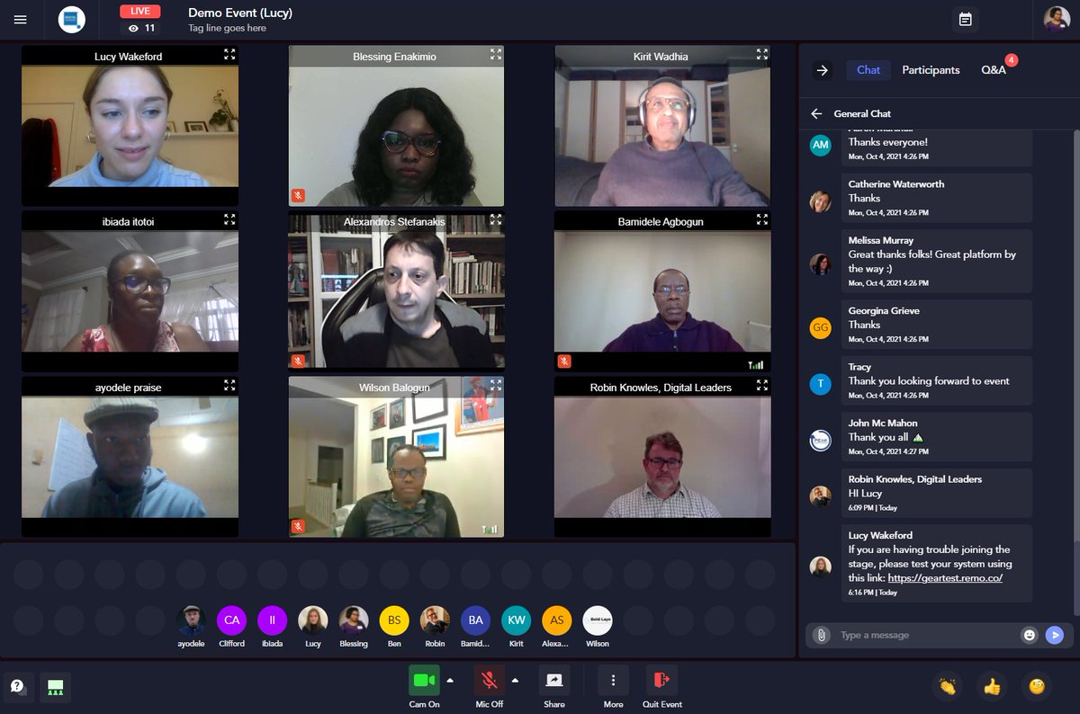 producedwaterAF's tweet photo. #IPWC
Speaker Tech Check 1 done!
Thank you to all our Speaker who participated today.
Have you registered? 
It's this Thursday 21st Oct, starts 8am UK time/BST.
International Produced Water Management Conference Africa
21st Oct 2021
Virtual
Register: https://t.co/meoJTCA7Ew https://t.co/JdcfiINFOa