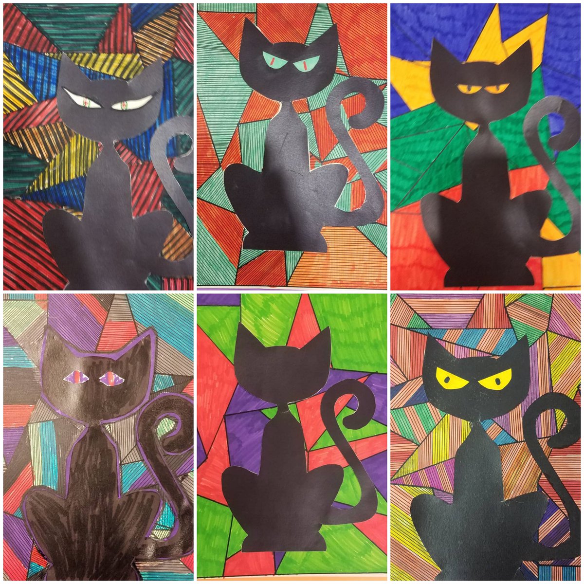 Teens got creative at last night's program, 'Black Cat Art Night'!
#libraryprograms #teenprograms #artnight