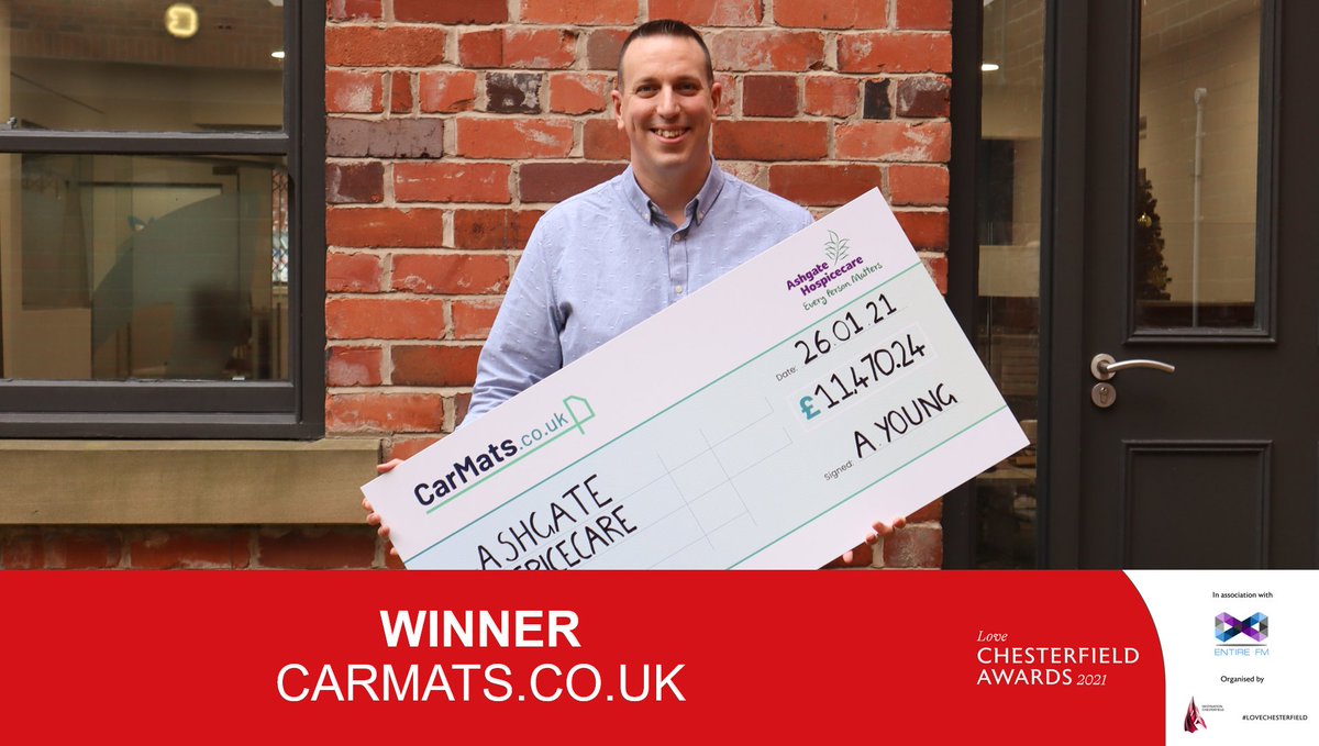 And the winner of Chesterfield’s Entrepreneur of the Year goes to… <a href="/CarMatsCoUK/">CarMats.co.uk</a> 
A huge congratulations to you! 
chesterfield.co.uk/lovechesterfie…  #LoveChesterfield <a href="/entire_fm/">EntireFM</a> <a href="/bannerjones/">Banner Jones Solicitors</a>