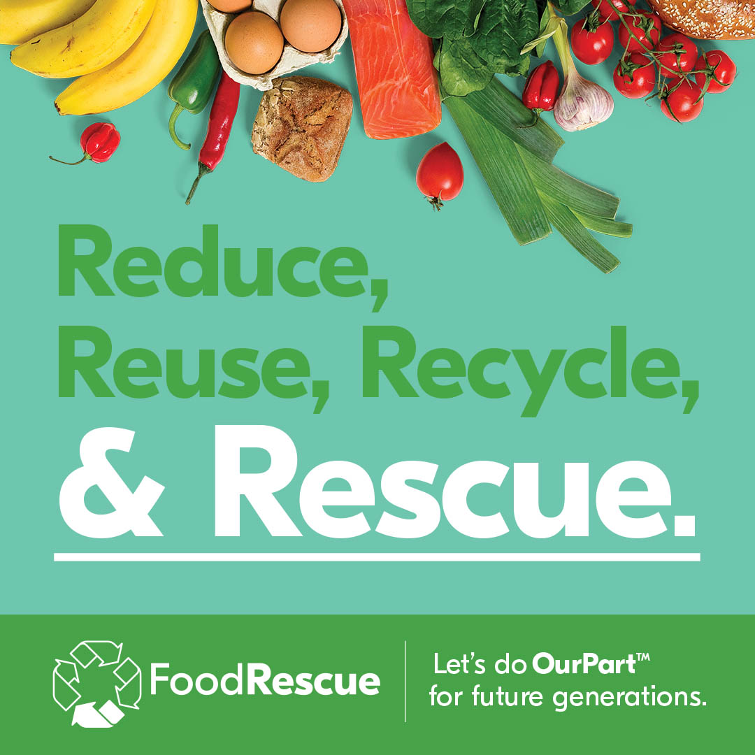 sobeys's tweet photo. We’re introducing a 4th “R” to inspire Canadians to become food rescuers at home. You can join us and rescue food by finding new ways to use up what you have so less goes to waste. #FoodRescue #OurPart #WasteReductionWeek https://t.co/Jkk2iPimKj