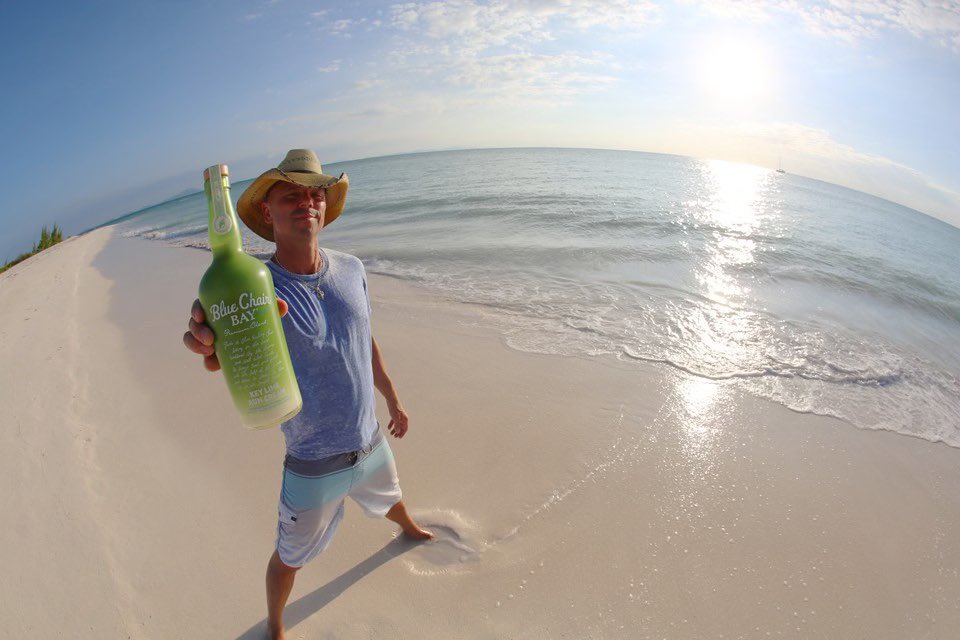 kennychesney's tweet photo. Cheers from Blue Chair Bay @BlueChairBayRum https://t.co/gzdnwstvkH