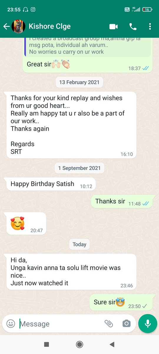 Sathish96853272's tweet photo. Enoda clge professor  about #Lift movie😍😍
@Kavin_m_0431  na❤🙏
#OorKuruvi 
#AkashVaani https://t.co/epJWLxw24b