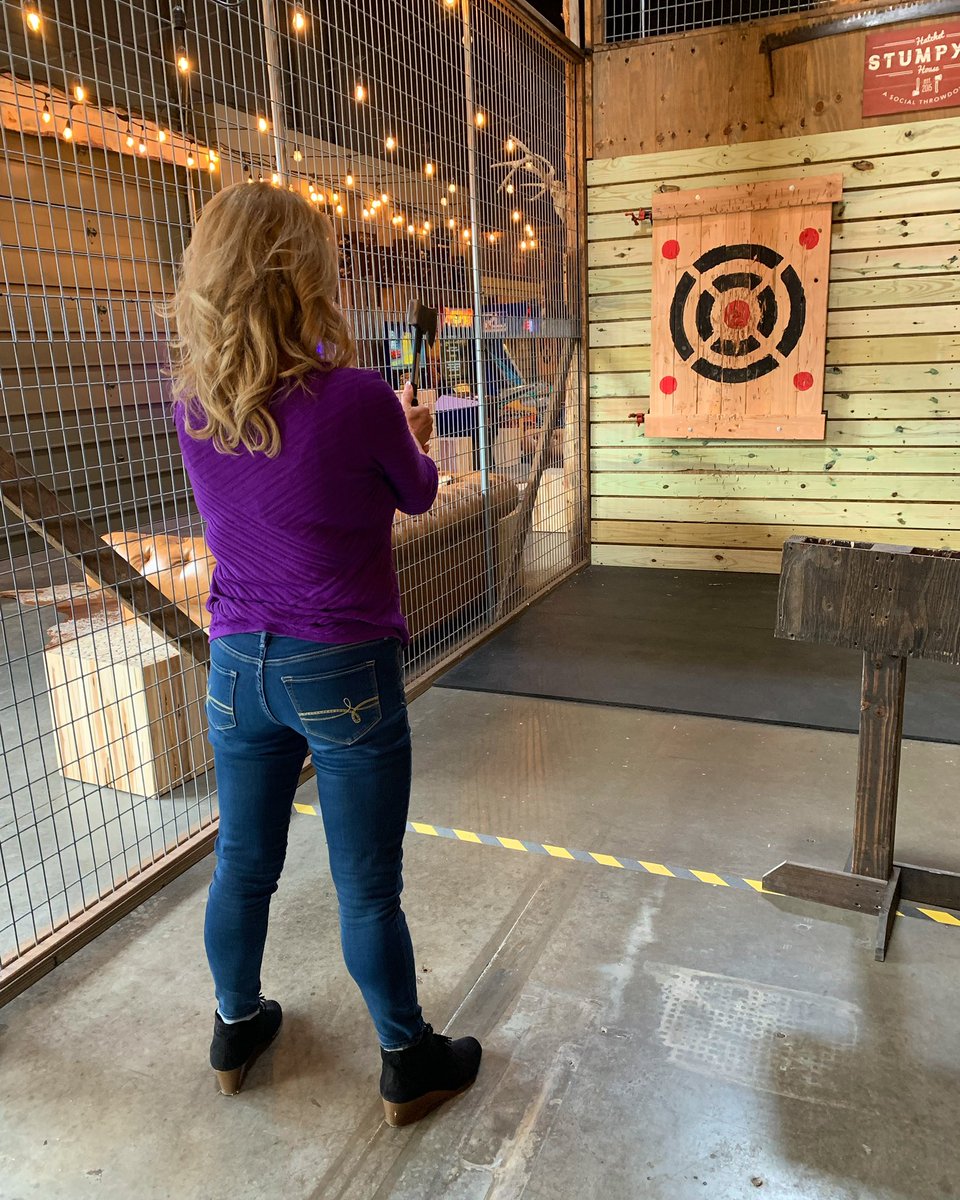 wfre's tweet photo. Look at this boss lady stance! Join @DianahGibson and the whole on air team for Ladies Night at Stumpy’s Hatchet House in Frederick, November 4th, 6-9pm! https://t.co/hGc8W9DI43