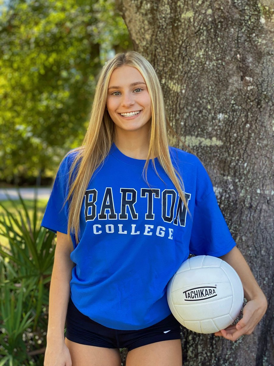 Congratulations to Mackenzie Noble!
“I am beyond blessed and excited to announce that i have verbally committed to play NCAA DII volleyball and further my academic and athletic career at Barton College. Thank you to all who have helped me reach this point.”