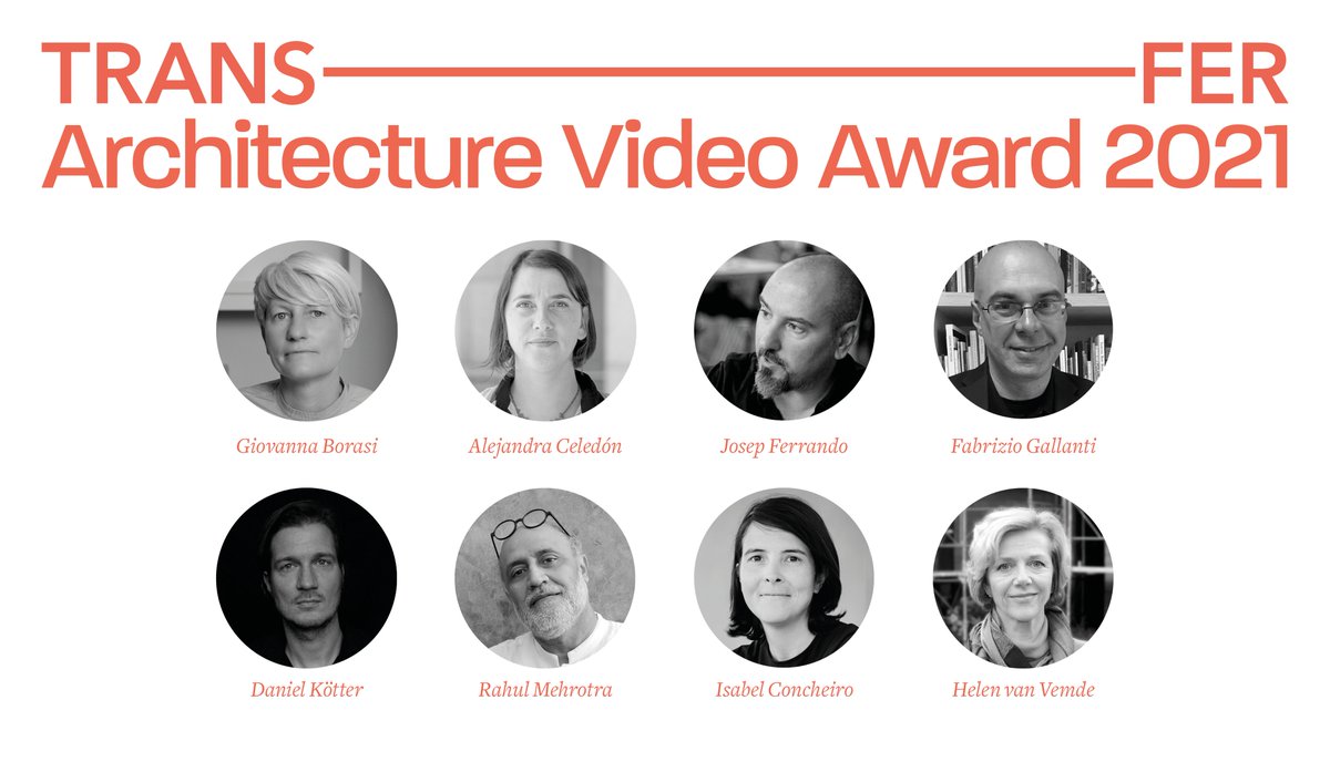 The jury of the #TRANSFERVideoAward 2021 has selected 10 finalist videos. The Winner and the Honourable Mentions will be announced on October, 29. 

Thank you very much to the jury and congratulations to all the finalists!

#shortfilm #videoaward #filmaward #architecturevideo