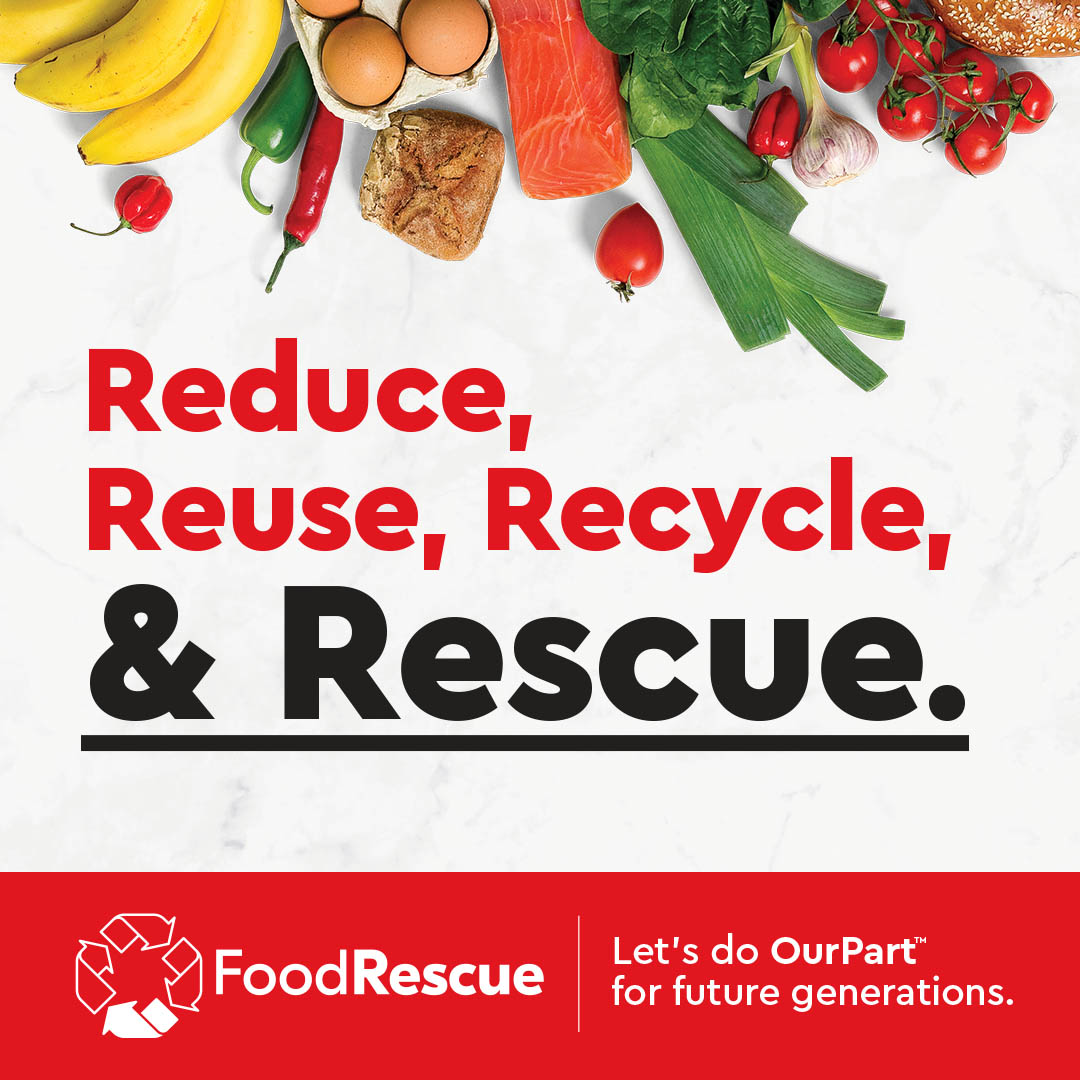 SafewayCanada's tweet photo. We’re introducing a 4th “R” to inspire Canadians to become food rescuers at home. You can join us and rescue food by finding new ways to use up what you have so less goes to waste. #FoodRescue #OurPart #WasteReductionWeek https://t.co/H3mp0ajSJV