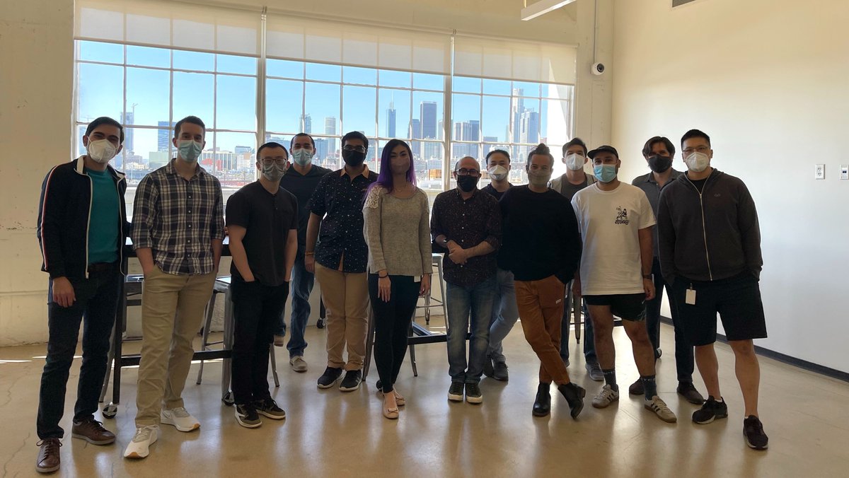 Bragging on our amazing Modeling &amp; Simulation team for crushing it on developing a simulated world of a full-scale #hyperloop system. All of their hard work will result in enabling safe hyperloop ops. #TeamTuesday