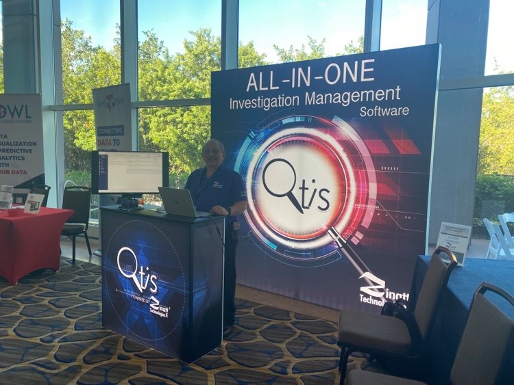 Blue_Light_LLC's tweet photo. Thank you to our Silver Sponsor: @ZinattTech Their Quick Tracking Information System (Qtis)'s purpose is built to help investigators to store, search, share, and secure their investigation's information. https://t.co/AgwbE54z9k