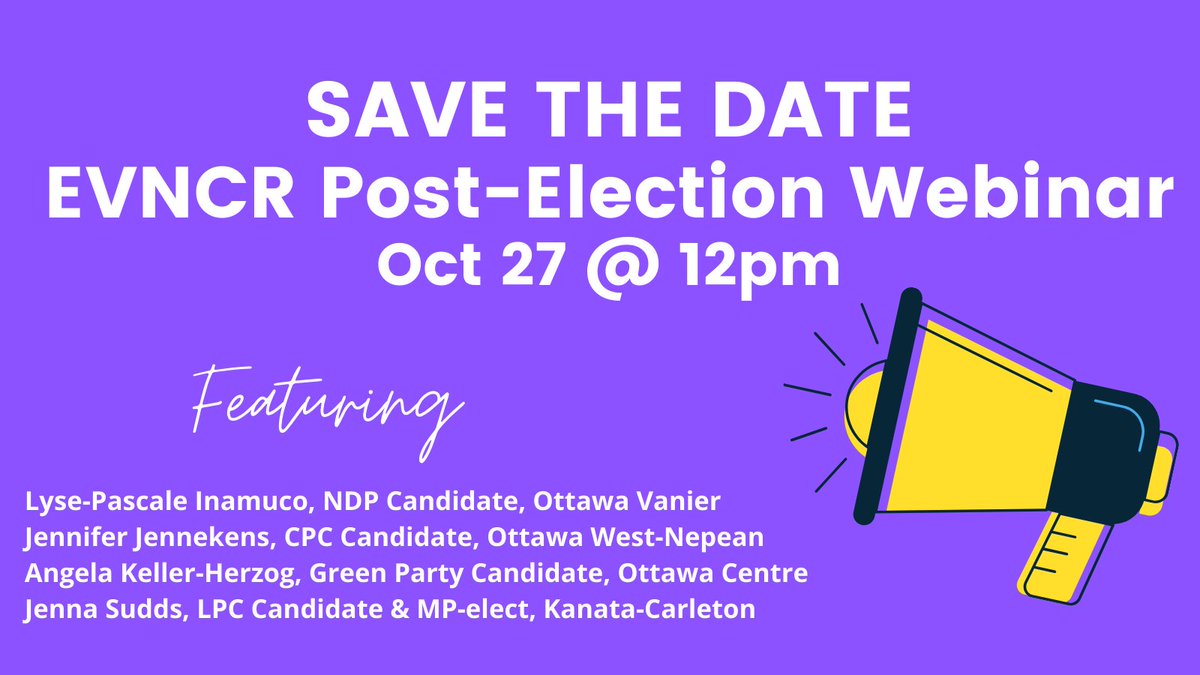 Yesterday, we honoured the achievements of Canadian women recognized as #Persons  #EqualVoice is dedicated to electing more women to political office in Canada.  Please join the post federal election webinar Oct 27  <a href="/EqualVoiceNCR/">Equal Voice NCR</a> 

Link to participate:  us02web.zoom.us/webinar/regist…