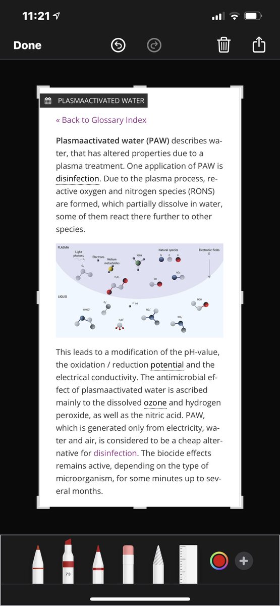This why PLASMA ACTIVATED SOLUTIONS WORK: and continue to work so well against 🦠 disease. Natural 💯pure.   It’s physics/biology and science at its best!