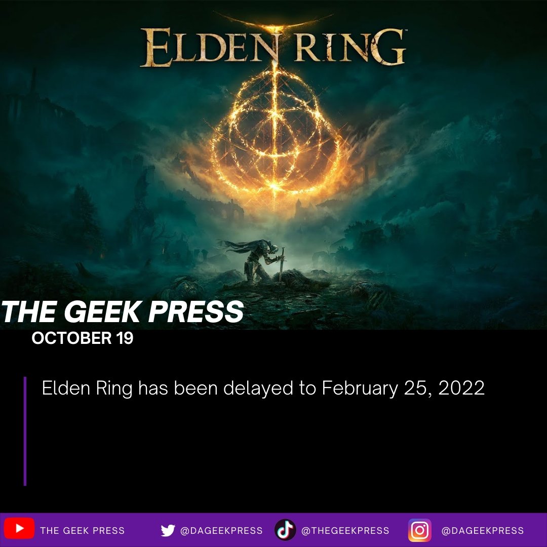 If you are a console player you can register on the official Elden Ring website for a closed network test before November 1st

#eldenring #soulslike #bandinamco #videogamenews #videogame