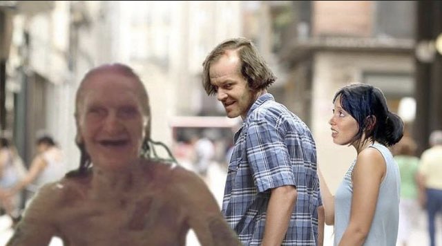 MzSgtPepper's tweet photo. Quite possibly the best Shining meme ever. 😂

@StephenKing #TheShining #halloween2021 #MEMES https://t.co/JmI4EGMVzr