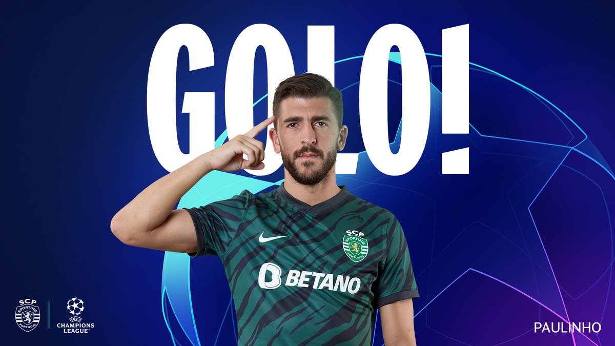 🎙 89' GOLAÇOOOOOOOOOOOOOO!!! PAULINHO!!!!! PARA VER E REVER!!! ✨  

#BJKSCP | 1-4 | #UCL #DiaDeSporting