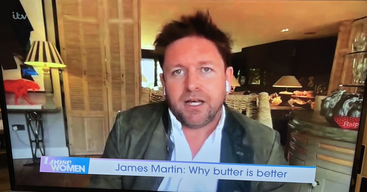 Yes 🙌 !! We couldn’t agree more Sir!! 👍👍👍 <a href="/jamesmartinchef/">James Martin</a> <a href="/loosewomen/">Loose Women</a> <a href="/HollybushButter/">Hollybush Butter®</a> 
When’s James Martin’s Butter Range being launched then? Maybe we could assist ? #teamdairy