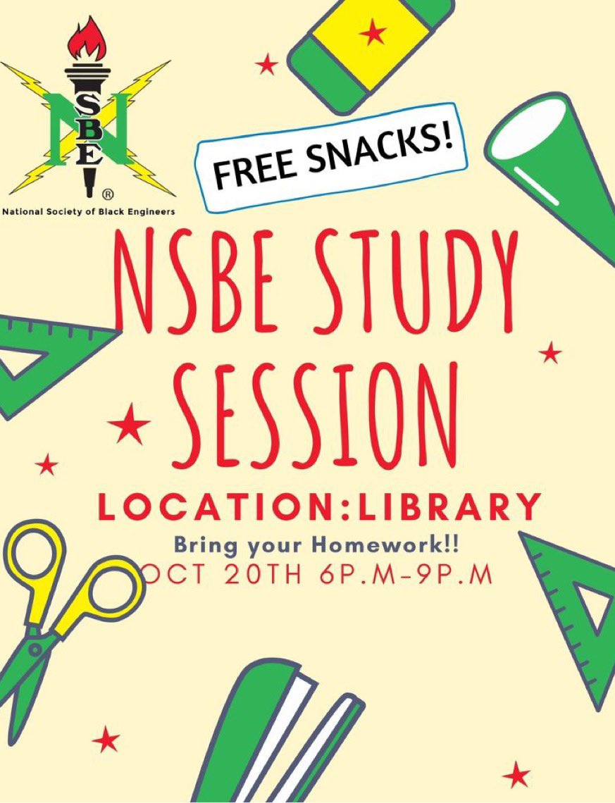 Join us at our study session tomorrow from 6:00pm at the library!!🤪