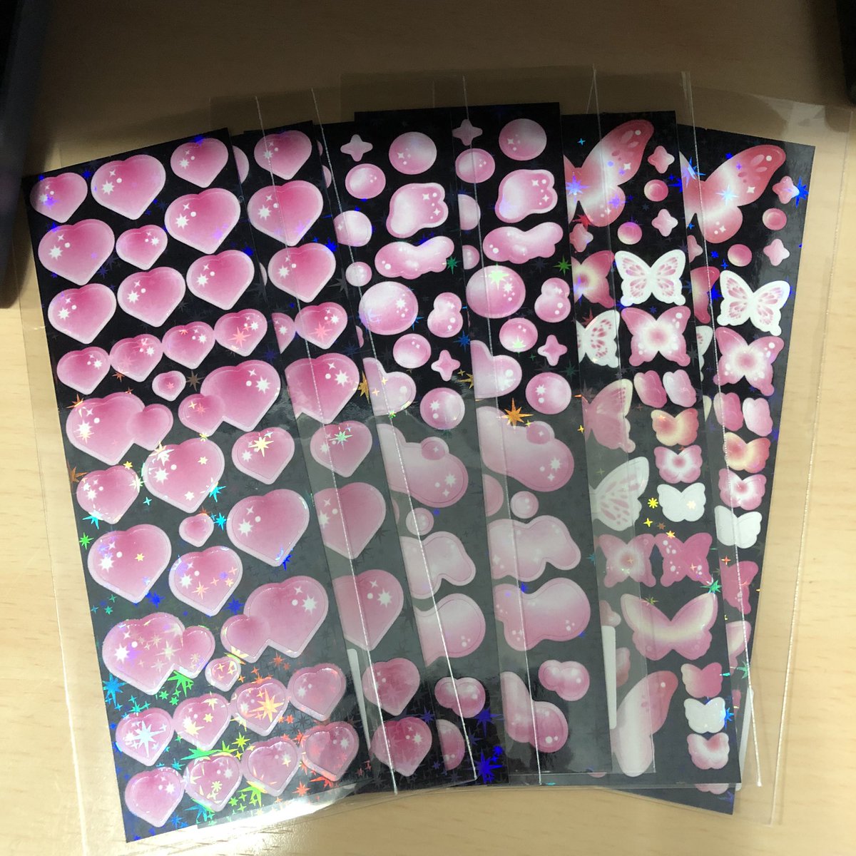 the stickers have all arrived safely the other day!! tysm as always 🥰💖 — <a href="/masamitsudas/">lynn 🐰☘️ CLOSED</a> #masamiproofs