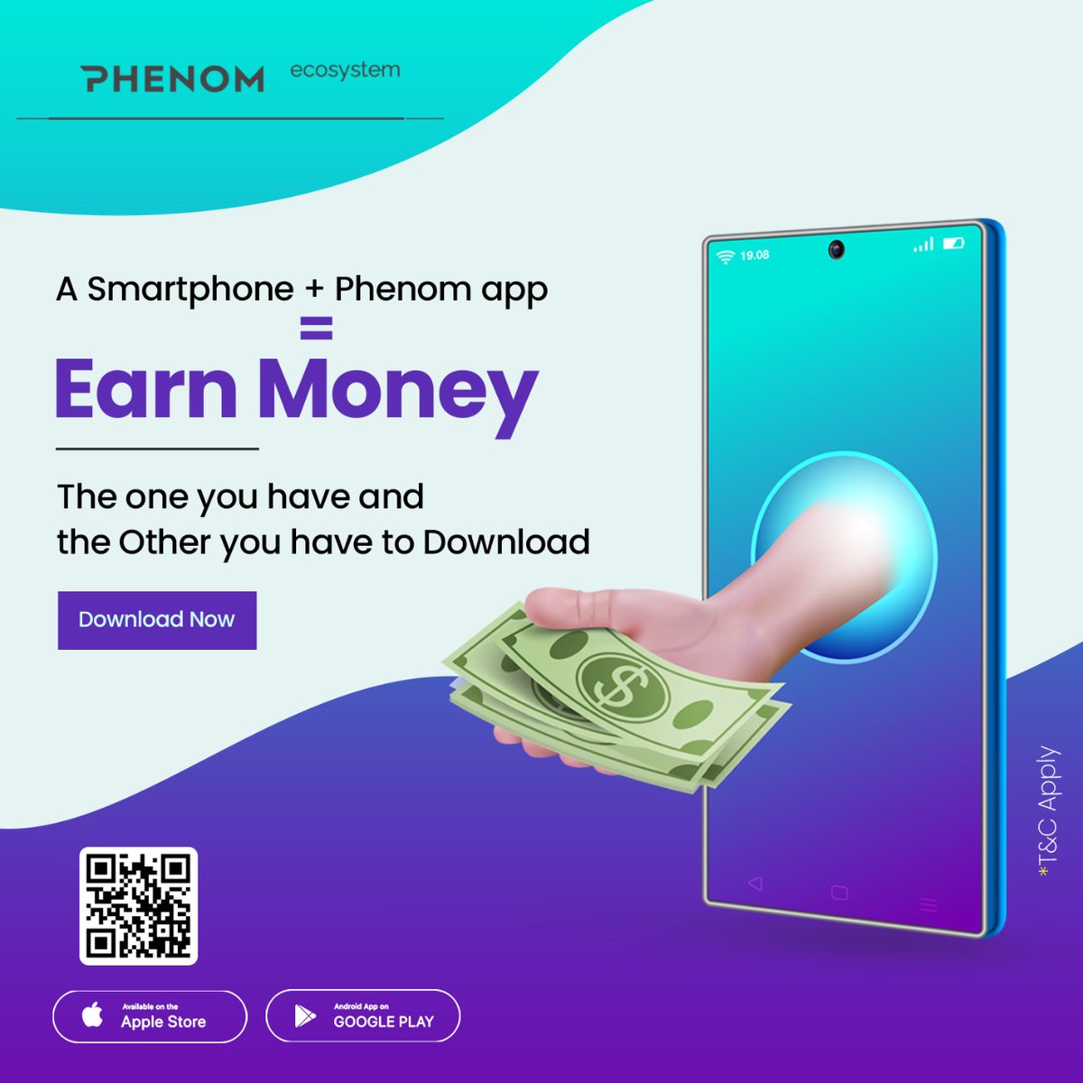 PhenomEcosystem's tweet photo. Yes,A combination of smartphone and phenom app can give you that money freedom.😊😊

Just download the phenom app and and get started.
#phenomecosystem
#phemom
#phenomapp #download #playstore https://t.co/wanvqPccaf