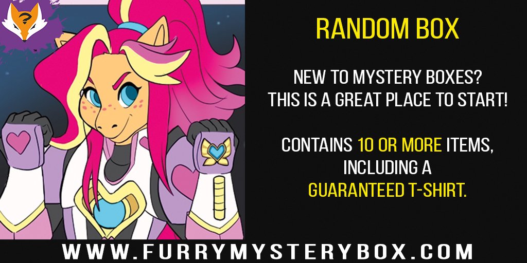 furrymysterybox's tweet photo. Random Box
New to Mystery Boxes? This is a great place to start!
Contains 10 or more items, Including a guaranteed T-Shirt.
https://t.co/ISVnq0VdZL
#FurryMysteryBox #Furry #Mystery #FMB #RingtailCafe #AtConBox #Random #Tshirts #enamelpin #Plush #KeyChain https://t.co/LGdOwPCjUD