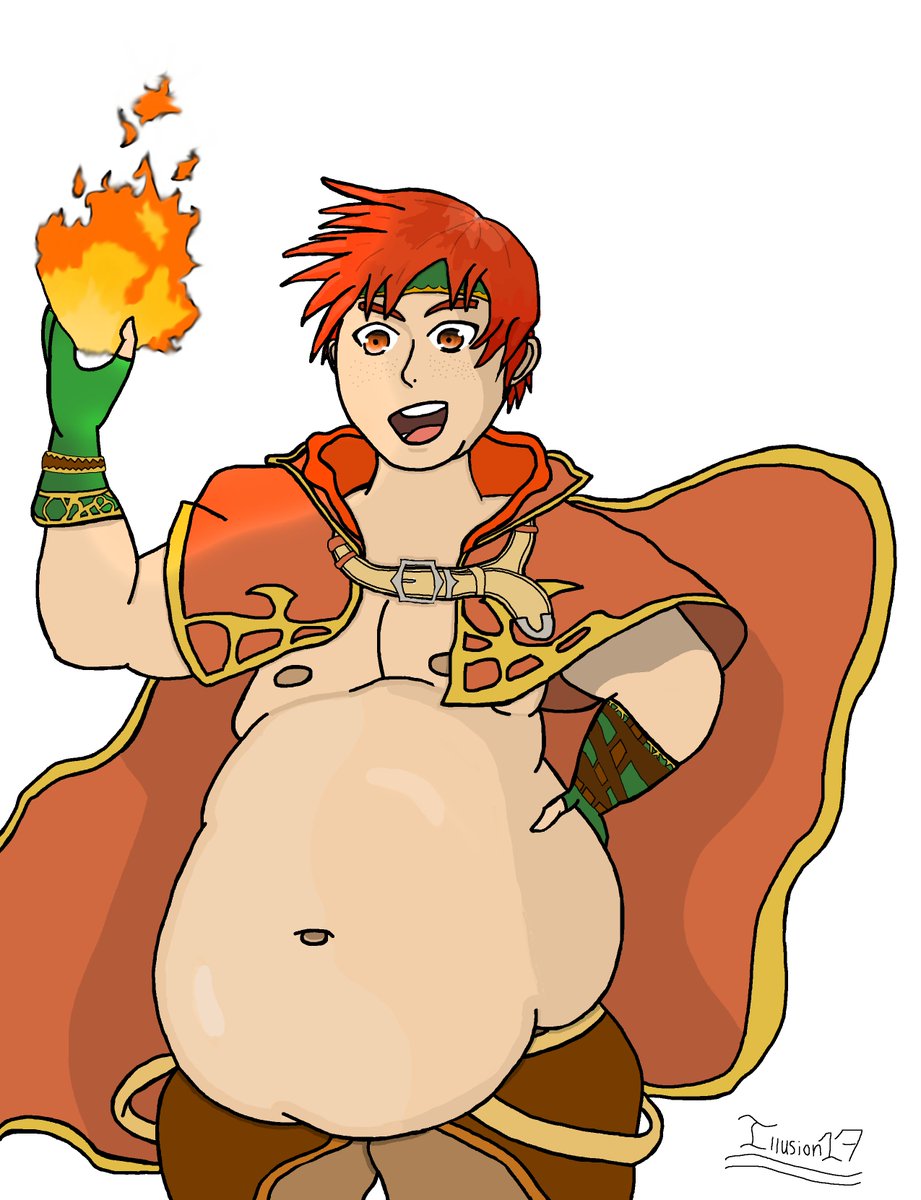 Fire10744512's tweet photo. Hey everyone, Illusion17 here. This is my first ever drawing and first ever weight gain drawing! It's of Tormod from Fire Emblem Radiant Dawn. I know it isn't very good, but I had a lot of fun making it and hope you guys like it too! https://t.co/g3nezP8dt8