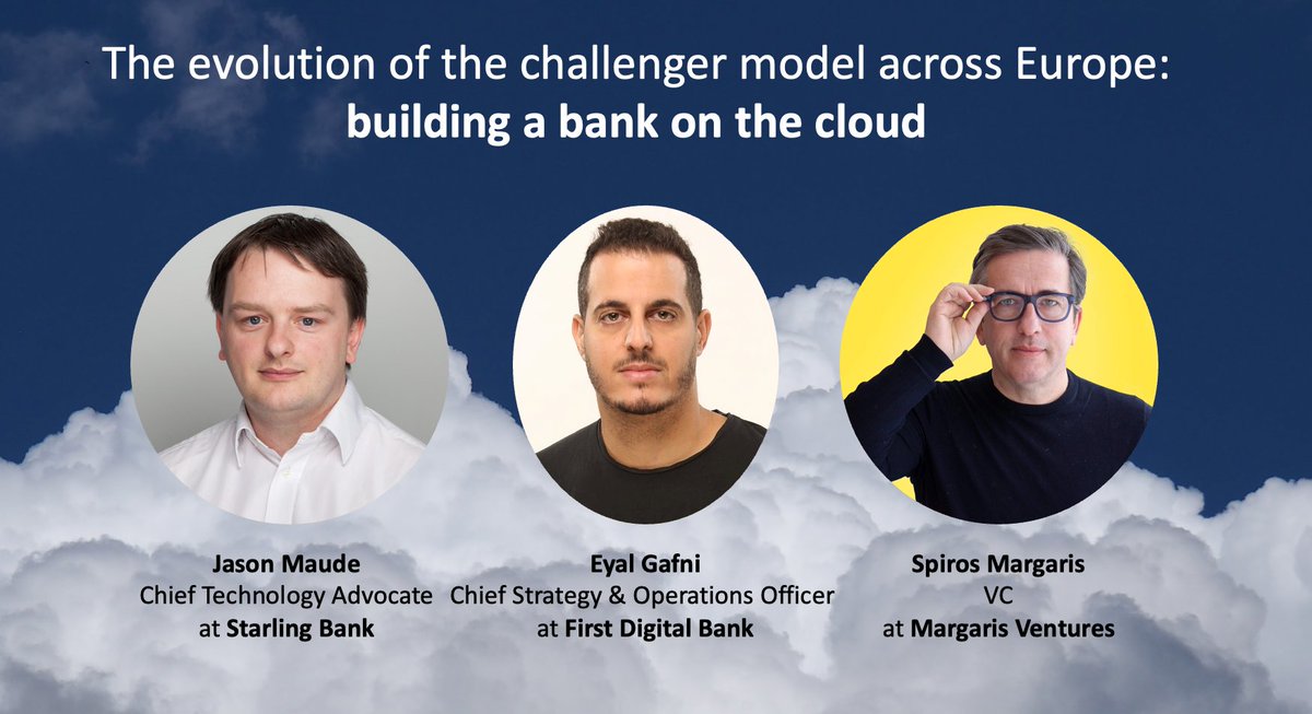 SpirosMargaris's tweet photo. The evolution of the challenger model across Europe: 
 
building a #bank on the #cloud
 
https://t.co/nlH4puznyr #fintech #finserv #banking #podcast @awscloud #aws @jasonmaude @StarlingBank @FirstdigitalB @psb_dc @JimMarous @leimer @Xbond49 @cgledhill @SabineVdL @andi_staub https://t.co/sp69TXX3D9