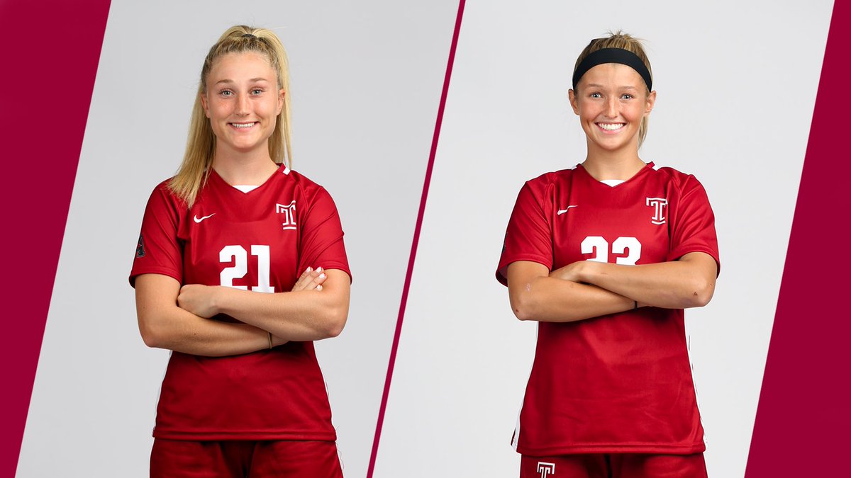 What do these two Owls have in common?

Both Hailey Gutowski and Emily Kavanaugh earned AAC Offensive Player of the Week honors this year. The 2021 squad is the first ever #TUWS team to win TWO Offensive Player of the Week awards in a single season 🔥🔥🔥🔥
