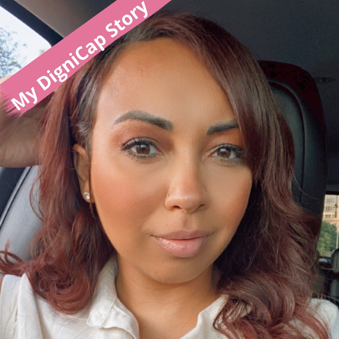 DigniCap's tweet photo. Countdown to Melanie Waxler and Nikki Cox's FB Live! Two more days until Nikki opens up about her #breastcancer experience on FB Live.
Tune in on Thursday, 10/21 at 1 PM ET: https://t.co/YtWsLrOjhN
#cancerinspiration #bcsm #bccww #BCAM #dignicap #breastcancerawarenessmonth https://t.co/z3JS0rLedP