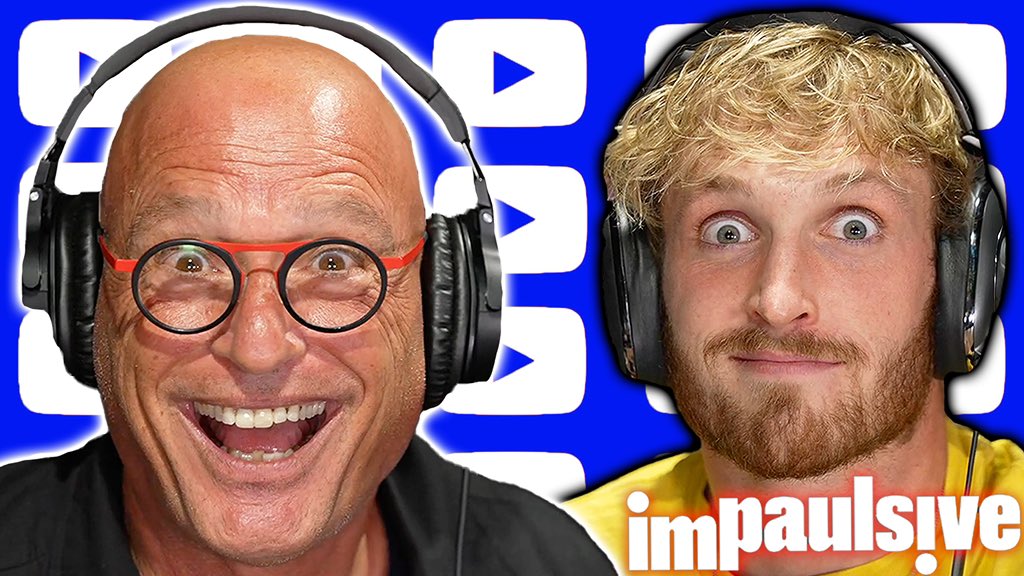 LoganPaul's tweet photo. new IMPAULSIVE podcast
@howiemandel has lost his mind 😵‍💫
watch or no deal 

https://t.co/kV1IKIlWXe https://t.co/uU2FCjPLL2