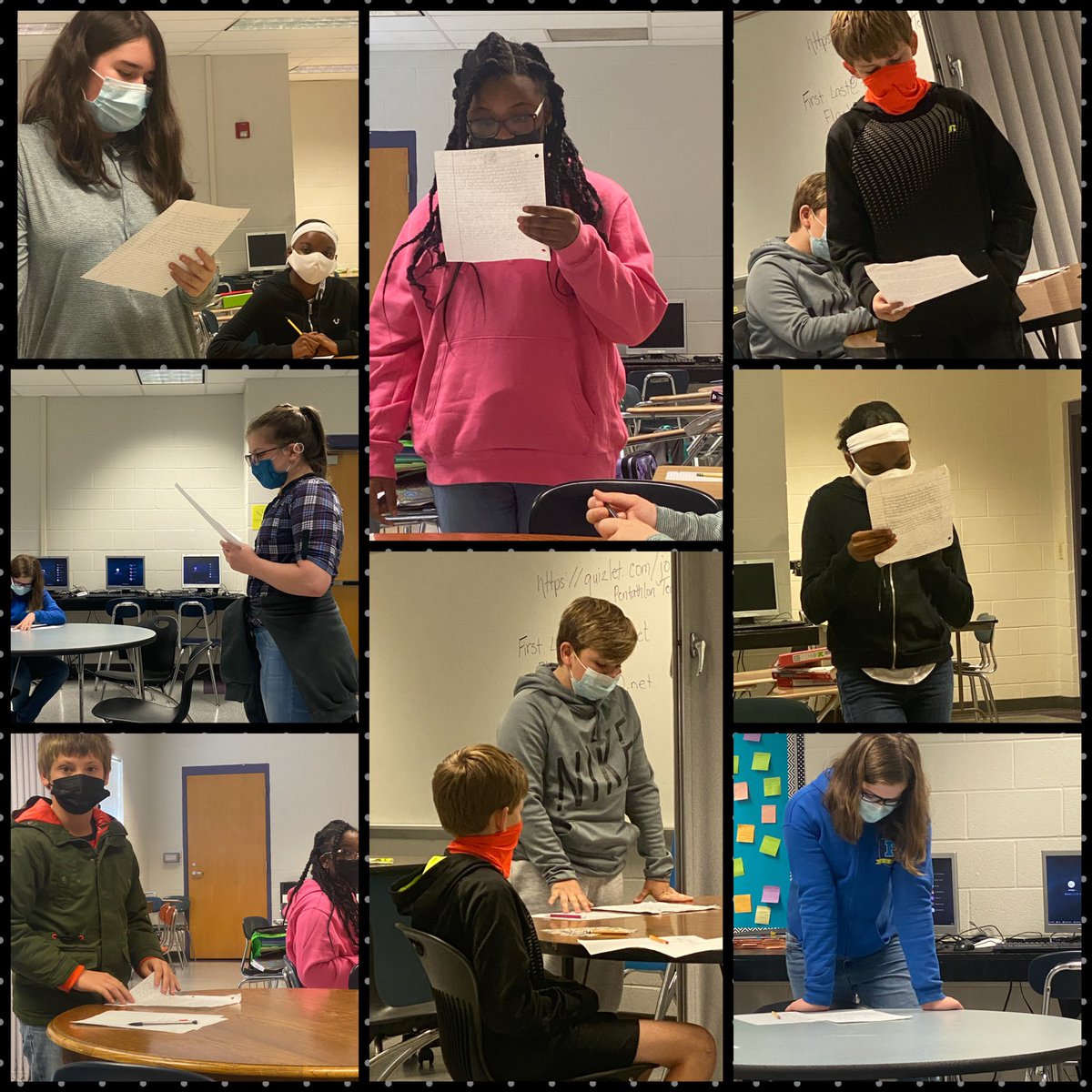 Quin_Tate's tweet photo. 🗣We closed out our Unit on Mt. Rushmore with a little Public Speaking and the 6th/7th graders did not disappoint👏🏽👏🏽 Which President would you choose to add to the monument and why⁉️#PersuasiveWriting #BoldThoughts🗣📝 @Supt_Hamlett @WestJrHighFCPS @FCPSchoolsTN @katawoods51 https://t.co/FYOcLxvUXk