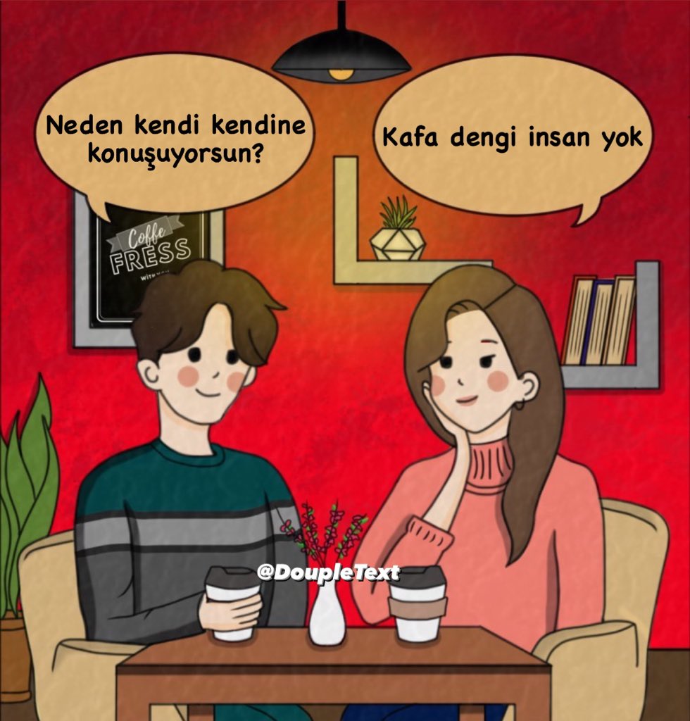 Bir Kadın bir Erkek (@doupletext) on Twitter photo 