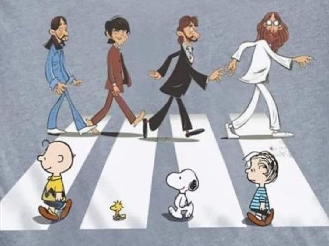 marcofiore71's tweet photo. #Beatles y #Penauts día clásicos de todos los tiempos!! https://t.co/1IfEB4cxr3