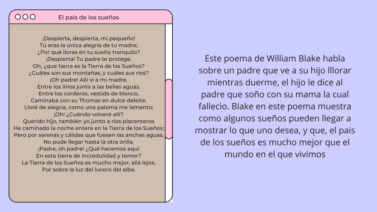 devany_kv28's tweet photo. - Poema de William Blake https://t.co/vqsUnOZbGs