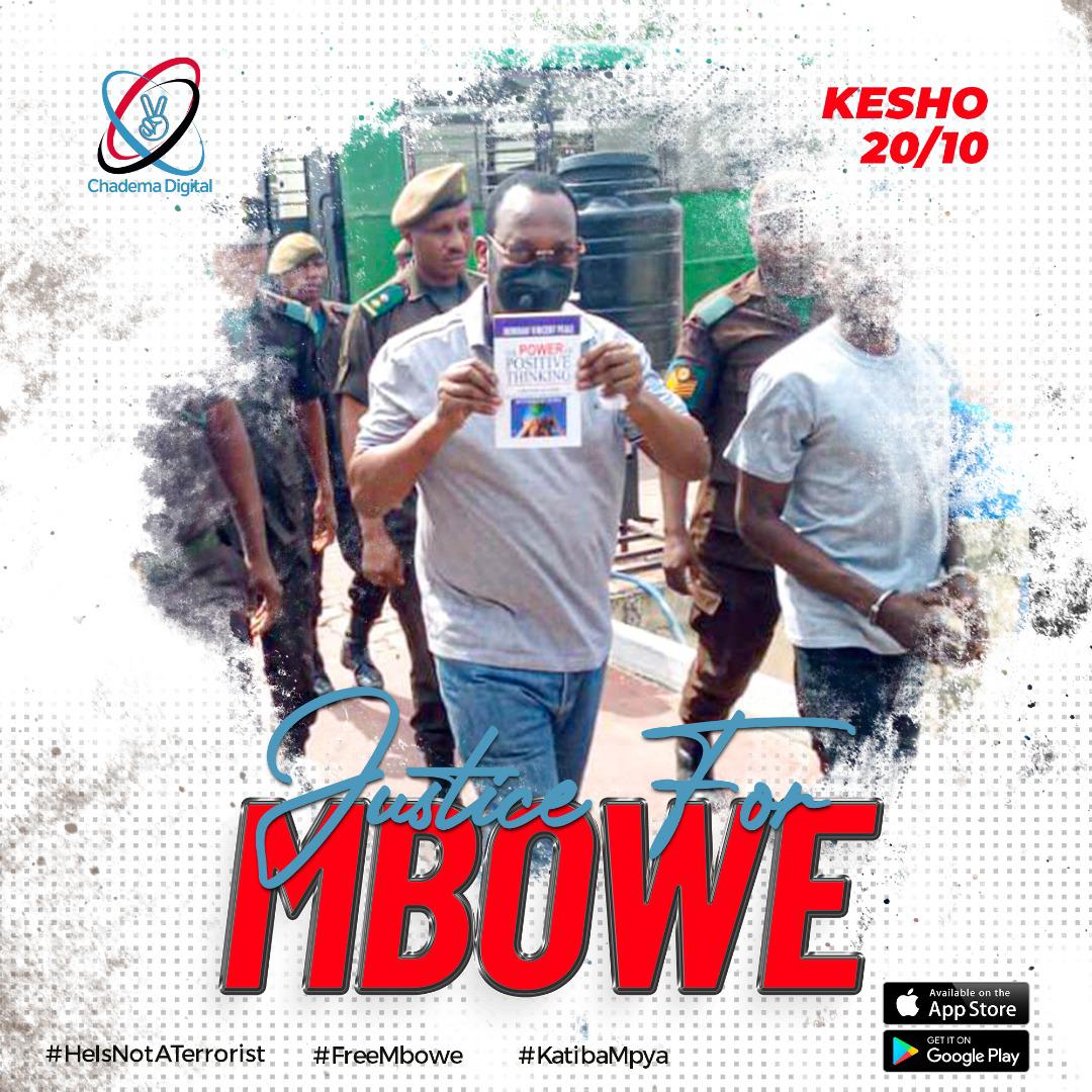 ChiefMKOMWA's tweet photo. Tunaisubiri Kwahamu Kubwa 
Tunaimani Itakuwa Heri 

#NoJusticeNoPeace 
#JusticeForMbowe
#MboweSioGaidi https://t.co/XQbzjCCxAA