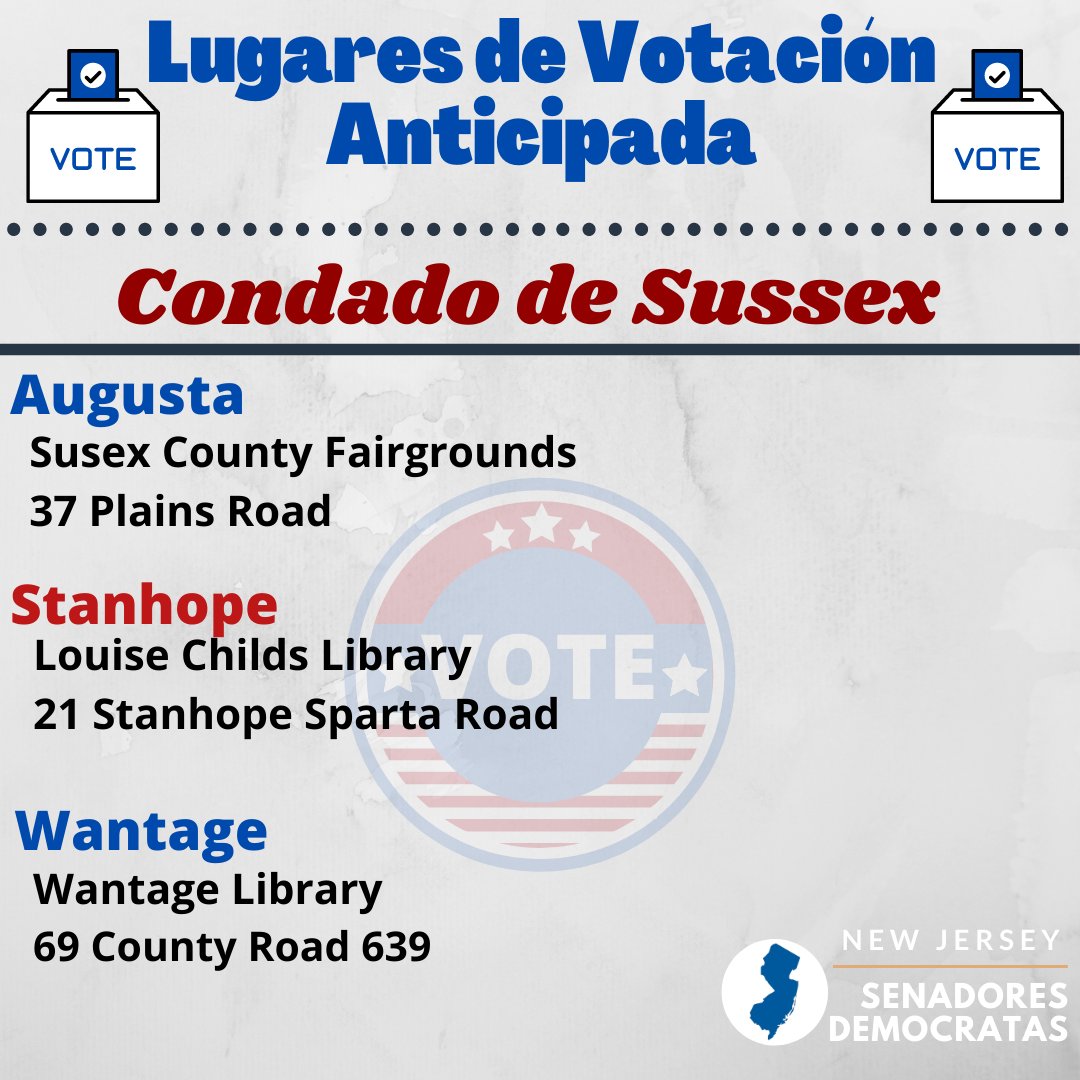 Senadores Demócratas de Nueva Jersey tweet media