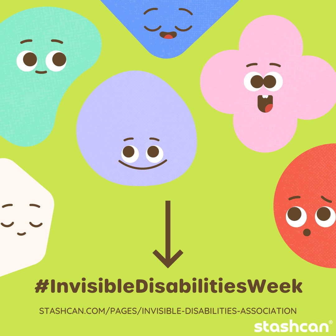 stashcan_us's tweet photo. 🗣hey y’all! did you know this week is #InvisibleDisabilitiesWeek ? @InvDisabilities works to encourage, educate, and connect those touched by illness, pain, and disabilities all around the world.we hear you, we see you, and we believe you. you’re not alone!💚#talkaboutittuesday https://t.co/vvVoJx1dSB