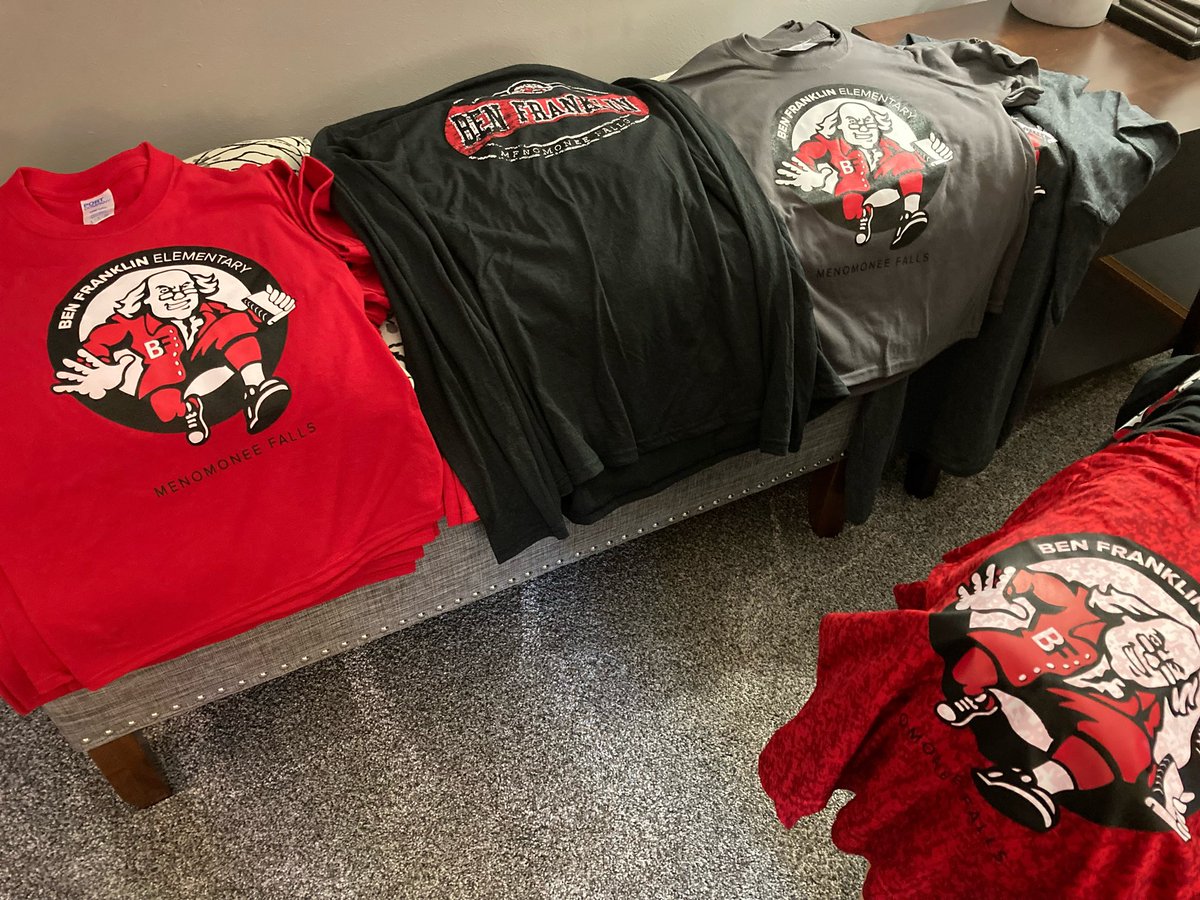 Lots of #BFStatesmen #FallsPride around the shop today! Thanks to <a href="/BFstatesmen/">Statesmen</a> for your orders and looking forward to packing and delivering real soon! <a href="/FallsSchools/">Falls Schools</a>