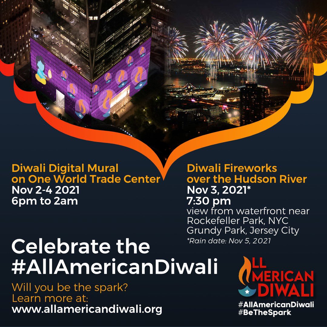 saef_usa's tweet photo. We have now added a rain date! So excited to see the New York skyline be lit up with Diwali fireworks!

#diwali #diwali2021 #happydiwali #allamericandiwali #americandiwali2021 #diwaliinusa #southasians #southasianstyle https://t.co/SZzWkjlpgU