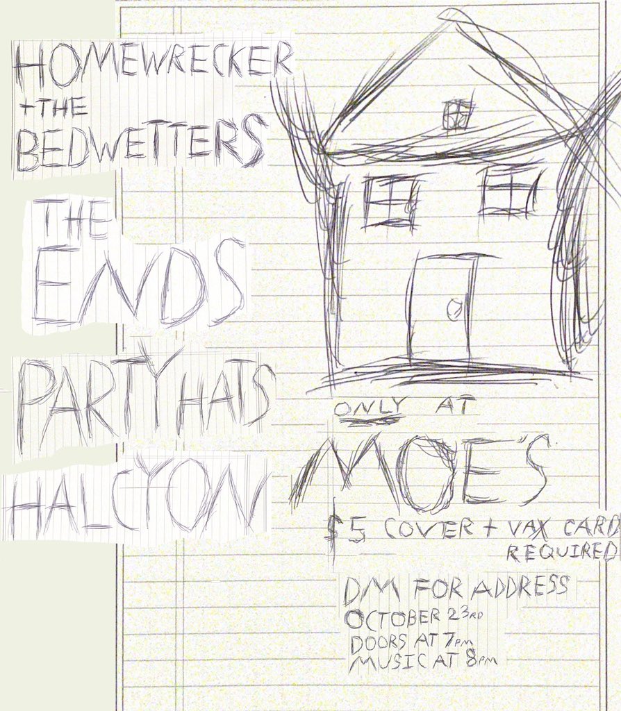 homewreckerbw's tweet photo. playing in Fort Worth next Saturday with the homies @ their first house show!! dm 4 addy :) + n follow their insta @ onlyatmoes for more shows/info <3 https://t.co/jROqL6Pdr0