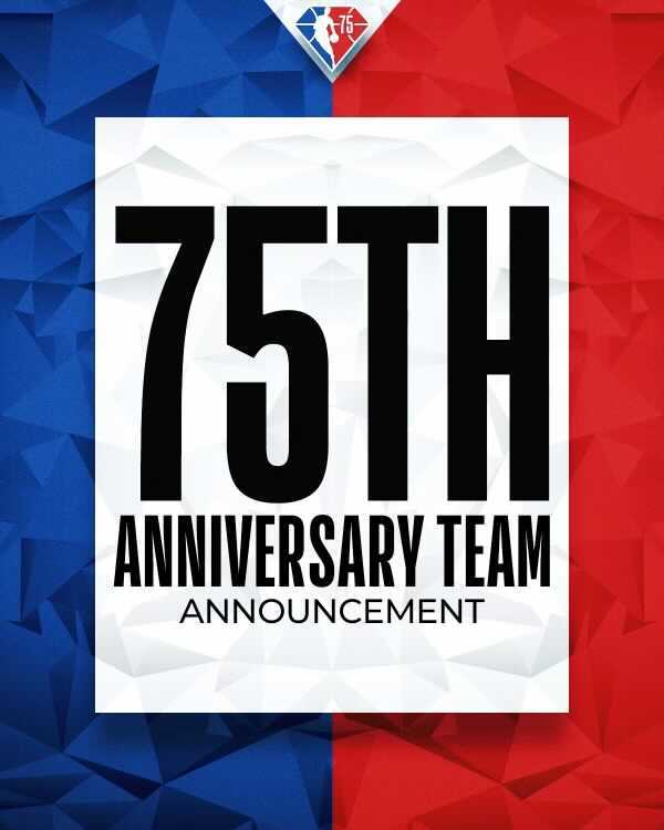 NBA 75th Anniversary Team announced