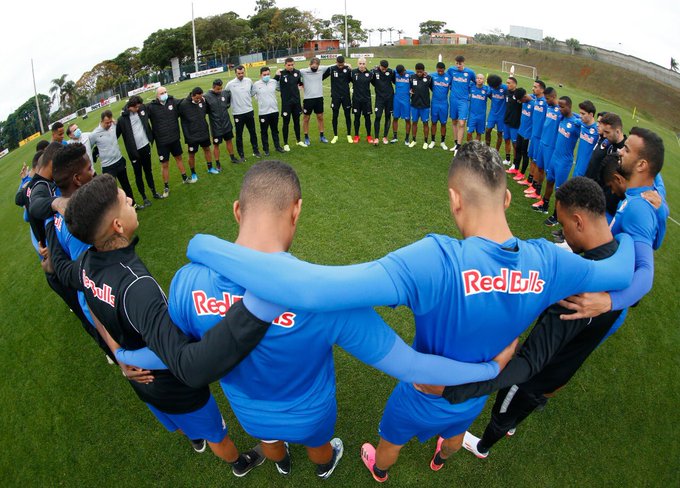 Equipe do RB unida em busca de grandes objetivos para a história do clube. Foto> Ari Ferreira/RB Bragantino 