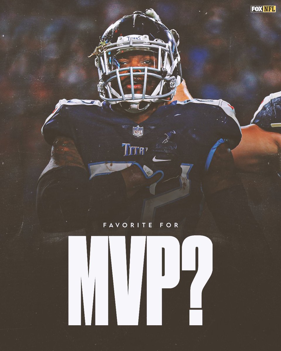 NFLonFOX's tweet photo. Is Derrick Henry the favorite for MVP right now? https://t.co/2PsivtvsDe