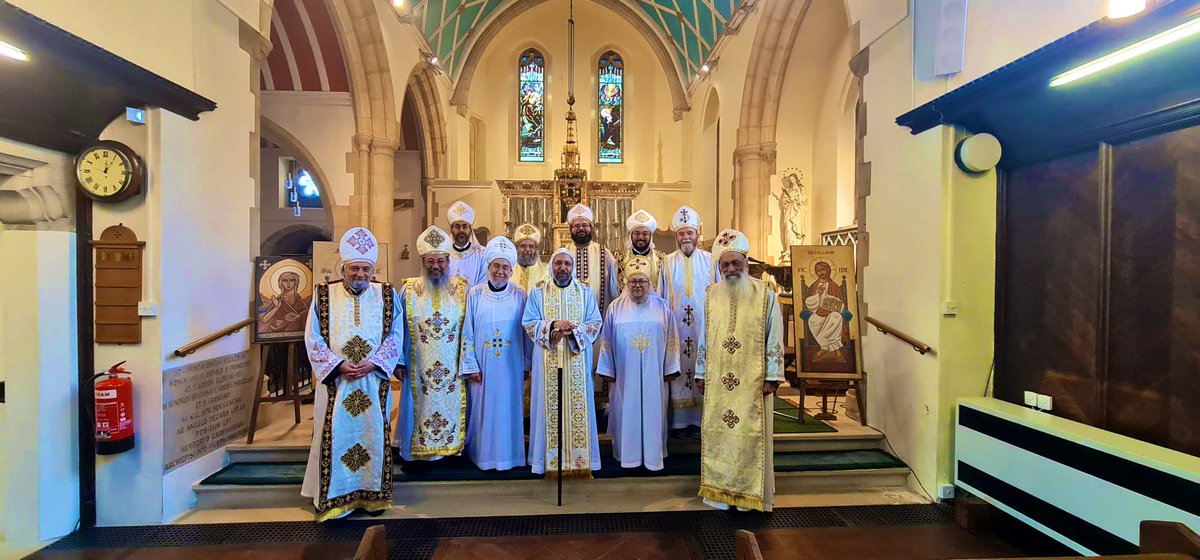 An uplifting Liturgy today with some of our <a href="/CopticDiocese/">Coptic Orthodox Diocese of London</a> clergy to celebrate the life of our dear brother Fr Philopatir, praying repose for his soul and comfort for his family and <a href="/St_Mercurious/">St Mary & St Mercurious</a> community.

“Well done, good and faithful servant…enter into the joy of your Lord”