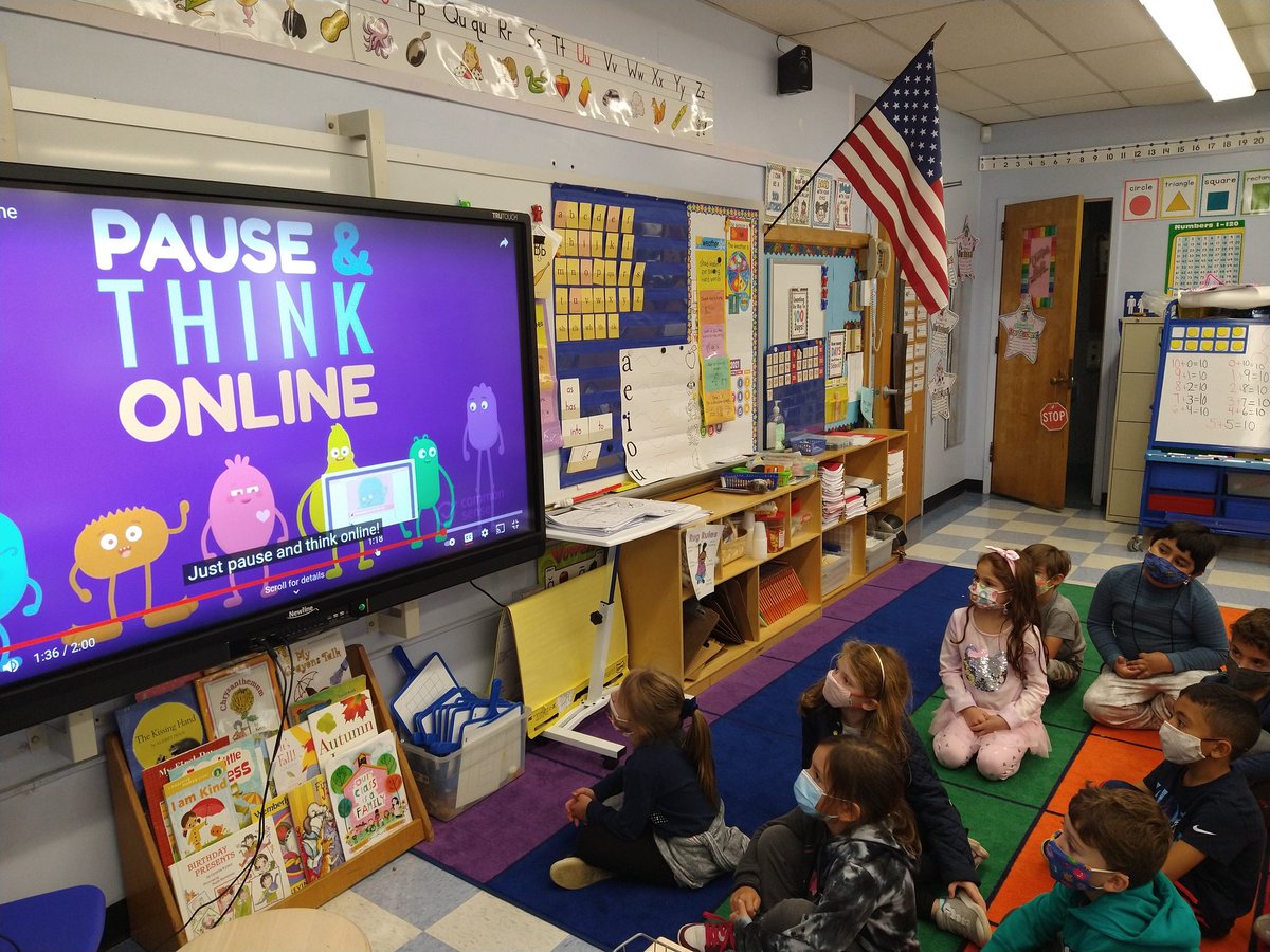 NSComputerTech's tweet image. @NSComputerTech we are participating in our @NorthSideEW Annual Digital Citizenship Week following @CommonSenseEd kdg SS took a virtual field trip to the zoo. 1st gr ss learned the Pause and think before you go online. Watch for other fun DC activities @EWSDTech