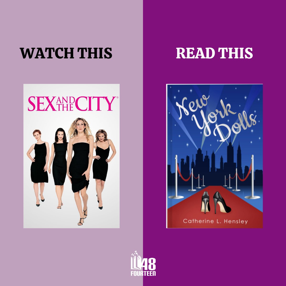 48fourteen's tweet image. Tell us your favourite TV show and we'll tell you which book 😎

Find more inspo: 48fourteen.com 
.
.
.
#48fourteen #justread #readaholic #readallthebooks #bookrecommendation #bookaddict #whattoread #whattoreadnext