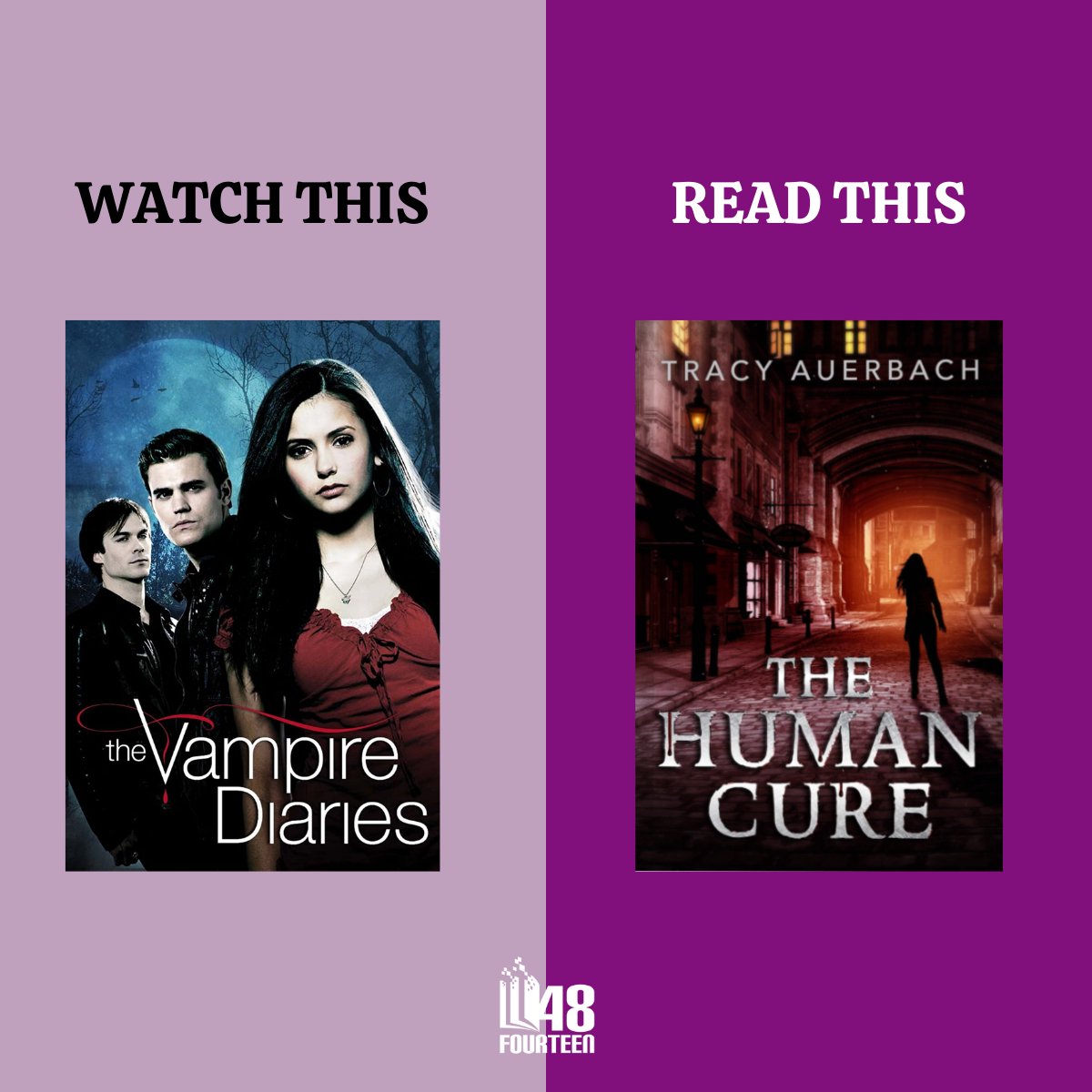 48fourteen's tweet image. Tell us your favourite TV show and we'll tell you which book 😎

Find more inspo: 48fourteen.com 
.
.
.
#48fourteen #justread #readaholic #readallthebooks #bookrecommendation #bookaddict #whattoread #whattoreadnext