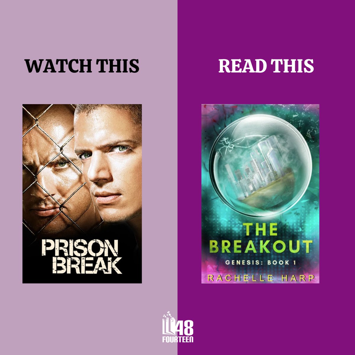 48fourteen's tweet image. Tell us your favourite TV show and we'll tell you which book 😎

Find more inspo: 48fourteen.com 
.
.
.
#48fourteen #justread #readaholic #readallthebooks #bookrecommendation #bookaddict #whattoread #whattoreadnext
