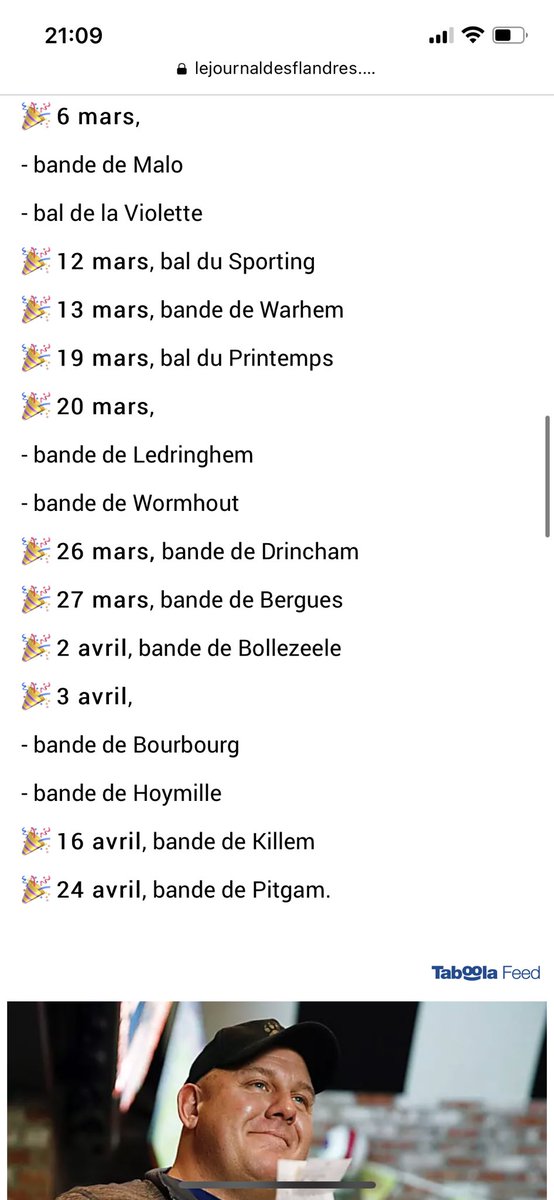 OceaneDpt2's tweet photo. Les dates du carna 2022 😮‍💨🎉 https://t.co/N0OBm9Cpy0